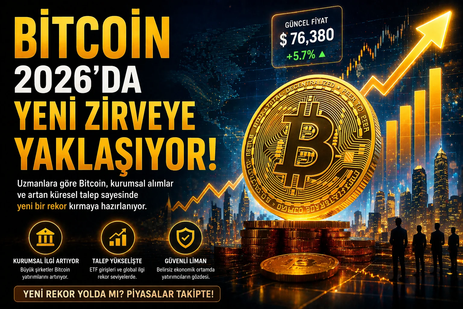 Bitcoin 2026’da Yeni Zirveye Yaklaşıyor