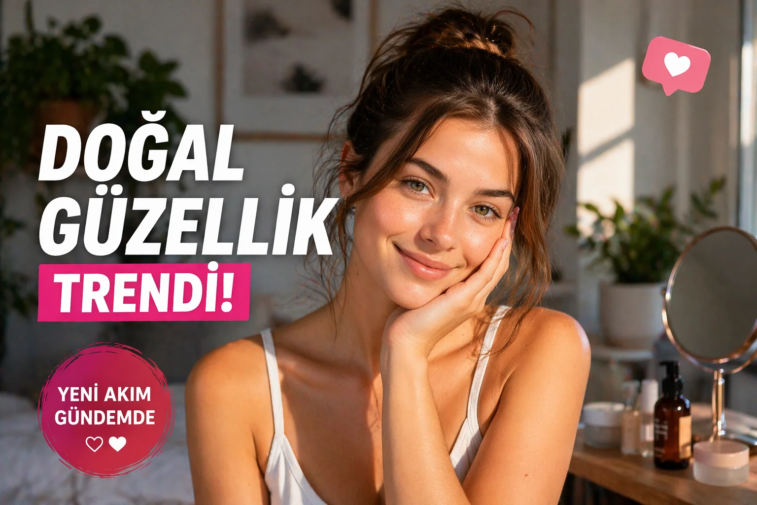 Sosyal Medyada “Doğal Güzellik” Akımı Hızla Yayılıyor